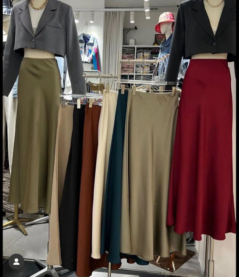 High Quality Satin Skirts